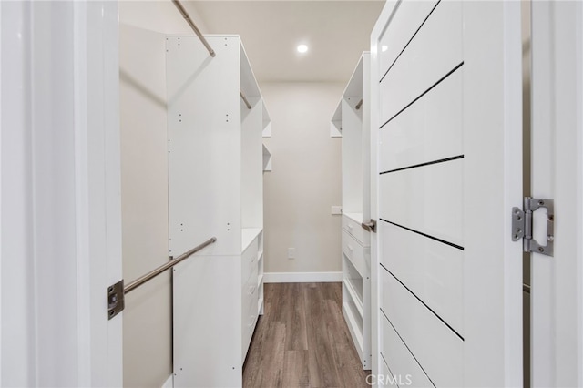 14625 Runnymede St, Van Nuys, CA 91405 - spacious closet featuring dark wood-type flooring