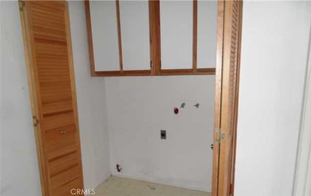 44460 15th St E Unit 3, Lancaster, CA 93535 - laundry room featuring cabinet space and hookup for an electric dryer