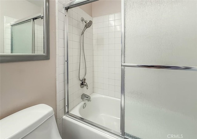 19237 Index St Unit 5, Porter Ranch, CA 91326 - bathroom featuring toilet and enclosed tub / shower combo