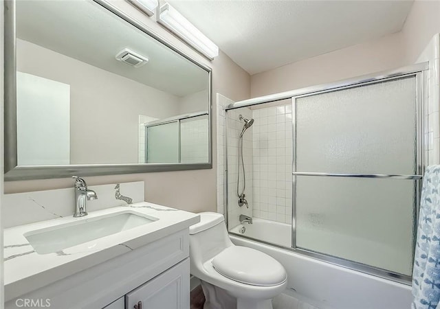 19237 Index St Unit 5, Porter Ranch, CA 91326 - bathroom featuring vanity and combined bath / shower with glass door