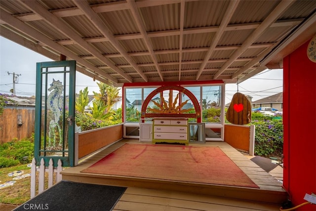 1780 Paso Robles St, Oceano, CA 93445 - view of patio featuring a deck