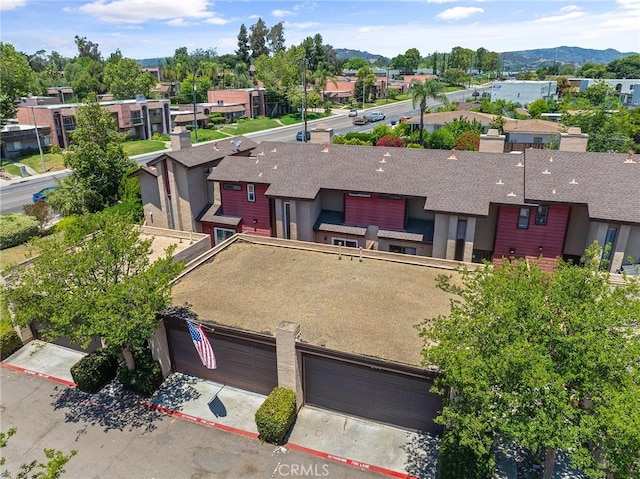 140 E El Norte Pkwy Unit 8, Escondido, CA 92026 - aerial perspective of suburban area featuring mountains