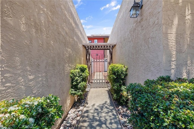 140 E El Norte Pkwy Unit 8, Escondido, CA 92026 - entrance to property featuring a gate and stucco siding