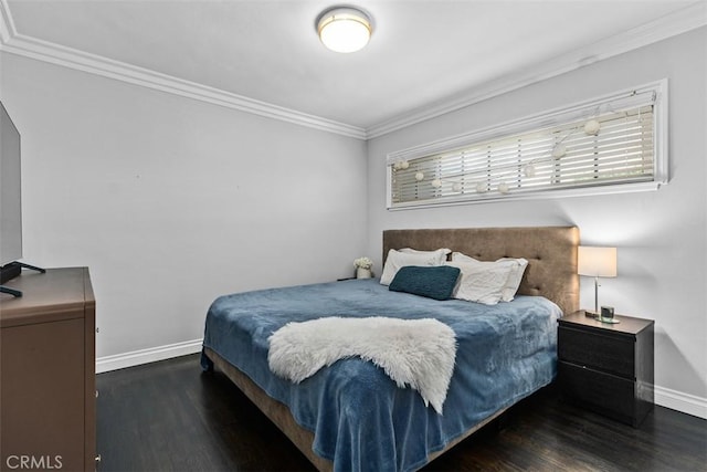 10622 Ashworth St, Bellflower, CA 90706 - bedroom featuring ornamental molding and wood finished floors