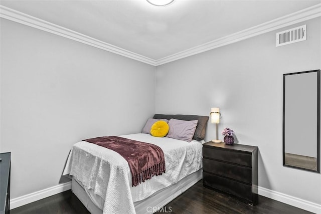 10622 Ashworth St, Bellflower, CA 90706 - bedroom featuring crown molding and wood finished floors