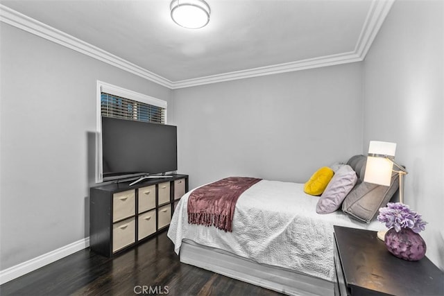 10622 Ashworth St, Bellflower, CA 90706 - bedroom featuring crown molding and wood finished floors