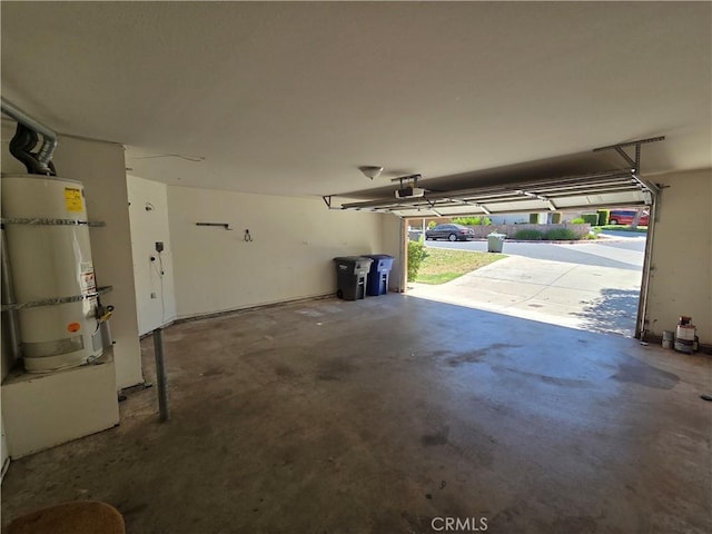 1315 Navello, El Cajon, CA 92021 - garage featuring water heater and a garage door opener