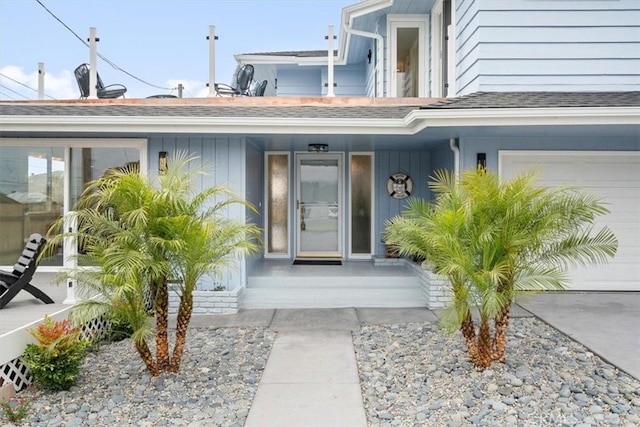 31 N 3rd St, Cayucos, CA 93430 - entrance to property featuring a garage and a porch