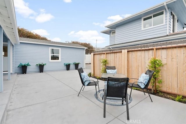 31 N 3rd St, Cayucos, CA 93430 - fenced backyard with a patio area