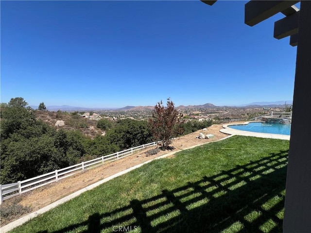 40107 Calle Breve, Temecula, CA 92592 - view of yard featuring a mountain view