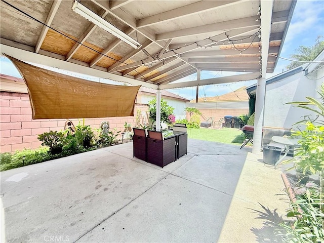 11425 Hayford St, Norwalk, CA 90650 - fenced backyard featuring a patio