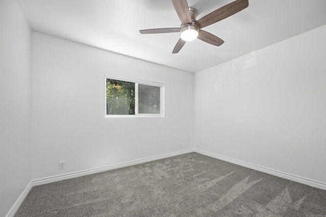 190 Avenida Descanso Unit I, Oceanside, CA 92057 - carpeted empty room featuring baseboards and ceiling fan
