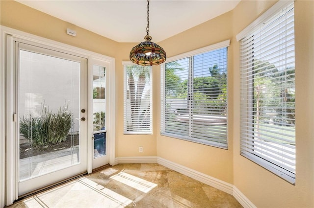 24961 Beachwalk Way, Dana Point, CA 92629 - entryway with baseboards and carpet floors