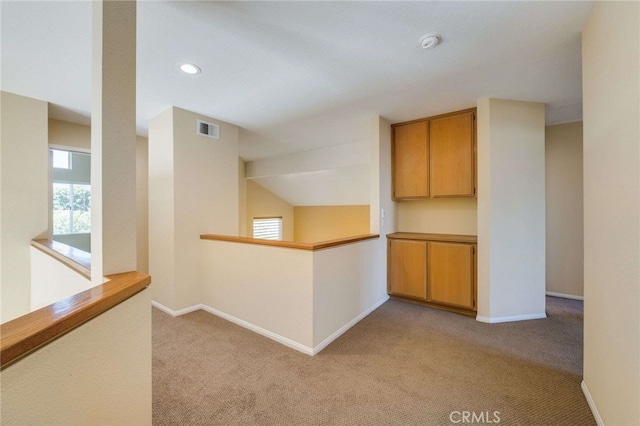 24961 Beachwalk Way, Dana Point, CA 92629 - corridor with light carpet and recessed lighting