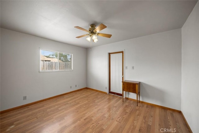 1756 6th St, Los Osos, CA 93402 - spare room with light wood finished floors and ceiling fan