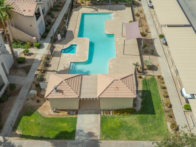 1000 Rodeo Dr Unit 515, Imperial, CA 92251 - drone / aerial view of a pool area