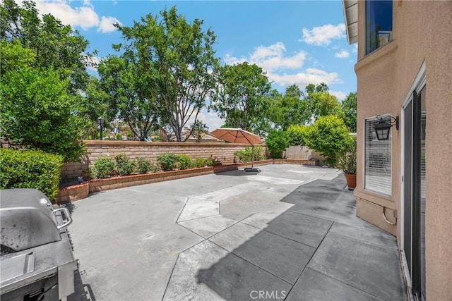 4350 Bennington Ct, Chino, CA 91710 - fenced backyard with a patio area