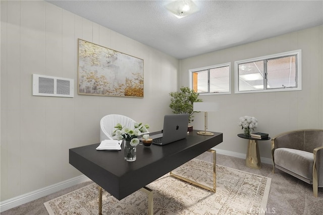 835 E 222nd St, Carson, CA 90745 - carpeted office with a textured ceiling and baseboards