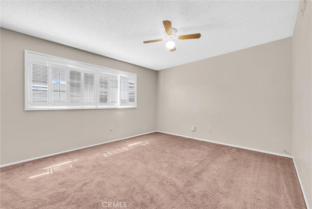 1407 Opal St, Corona, CA 92882 - carpeted empty room featuring a ceiling fan and a textured ceiling