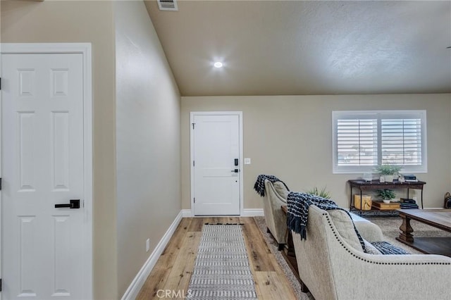 7434 Paisley Ave, Hesperia, CA 92345 - foyer with light wood-style flooring and recessed lighting