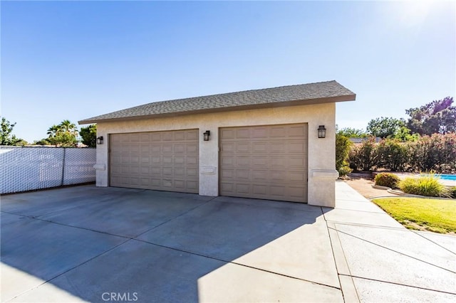 7434 Paisley Ave, Hesperia, CA 92345 - view of detached garage