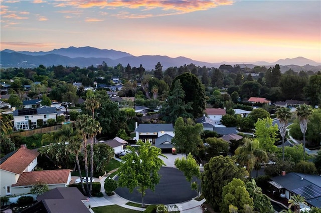 1061 Colby Cir, Thousand Oaks, CA 91362 - aerial view of residential area featuring mountains