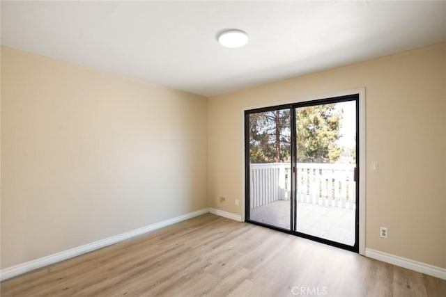 963 Dare Ct, Diamond Bar, CA 91765 - empty room with light wood-style flooring and baseboards