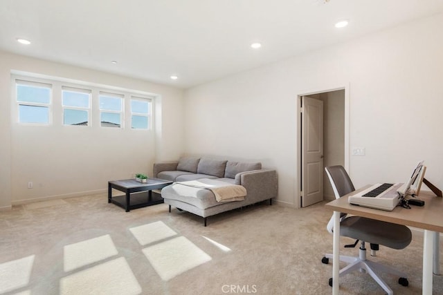 4835 S Cora Way, Ontario, CA 91762 - office featuring light colored carpet and recessed lighting