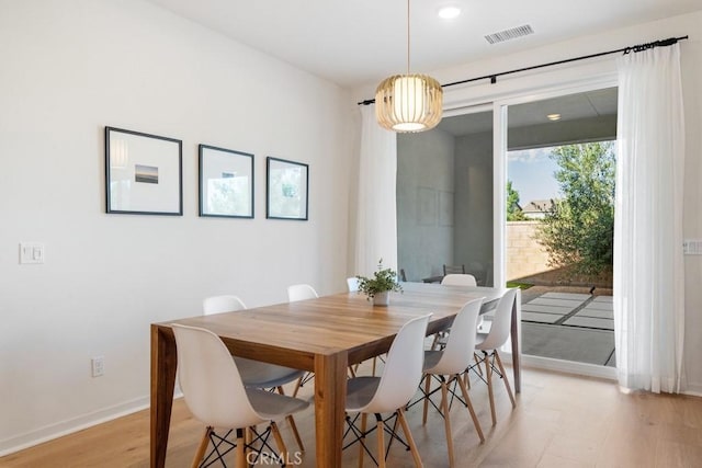 4835 S Cora Way, Ontario, CA 91762 - dining room with light wood finished floors and recessed lighting