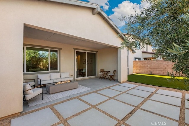 4835 S Cora Way, Ontario, CA 91762 - view of patio with outdoor lounge area