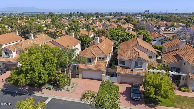 7748 Paso Robles St, Ventura, CA 93004 - aerial view of residential area featuring a mountainous background