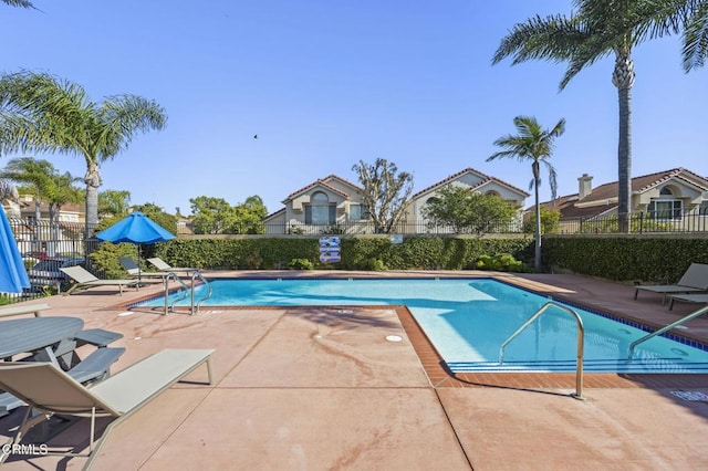 7748 Paso Robles St, Ventura, CA 93004 - community pool featuring a patio area