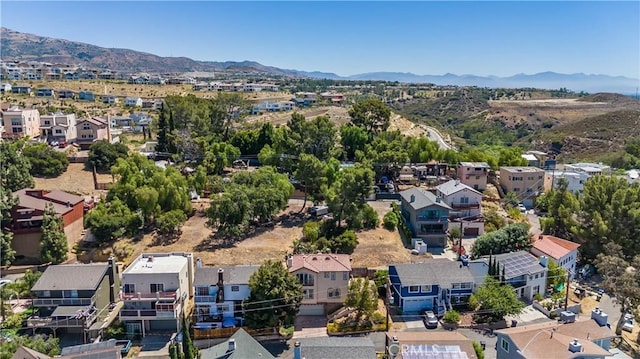 21460 Arapahoe Trl, Chatsworth, CA 91311 - aerial view of residential area with a mountainous background