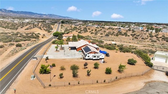 9512 Mesquite St, Phelan, CA 92371 - view of rural area with a desert landscape and a mountain backdrop