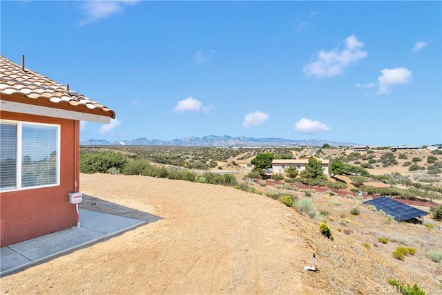 9512 Mesquite St, Phelan, CA 92371 - view of yard featuring a mountain view