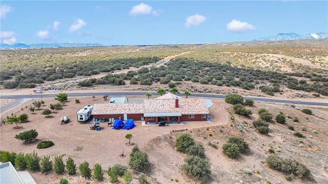 9512 Mesquite St, Phelan, CA 92371 - overview of rural landscape featuring a desert landscape and mountains