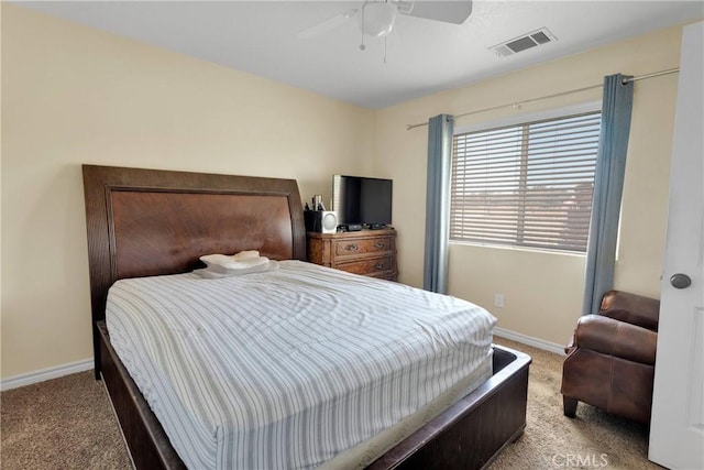 9512 Mesquite St, Phelan, CA 92371 - bedroom with carpet and ceiling fan