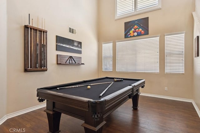 27597 Lafayette Way, Moreno Valley, CA 92555 - rec room with wood finished floors and billiards table