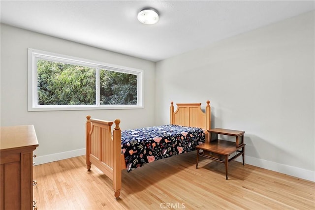 3420 Marna Ave, Long Beach, CA 90808 - bedroom featuring light wood-style floors and baseboards