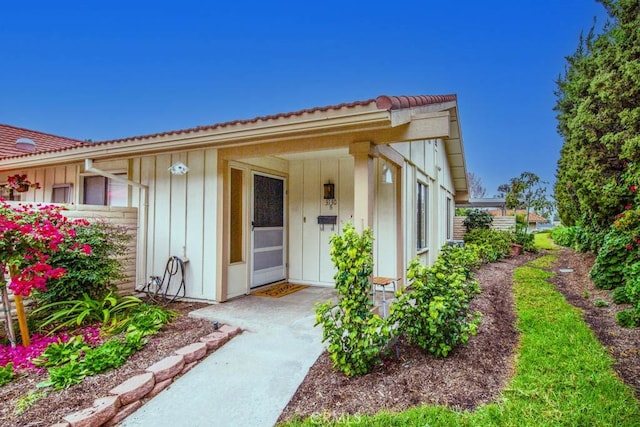3130 Via Serena N Unit B, Laguna Woods, CA 92637 - property entrance featuring board and batten siding