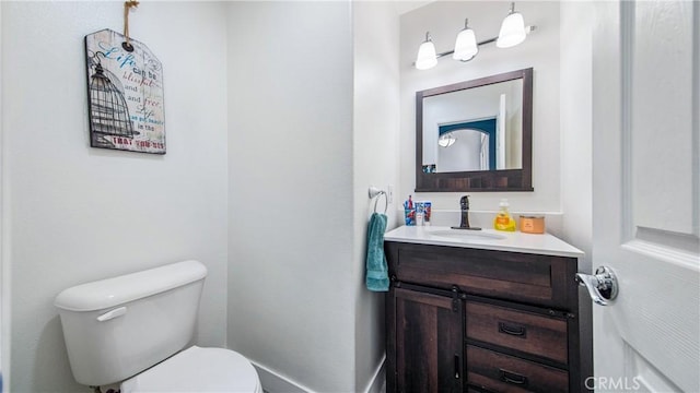 18223 Shannon Ridge Pl, Canyon Country, CA 91387 - half bathroom with toilet and vanity