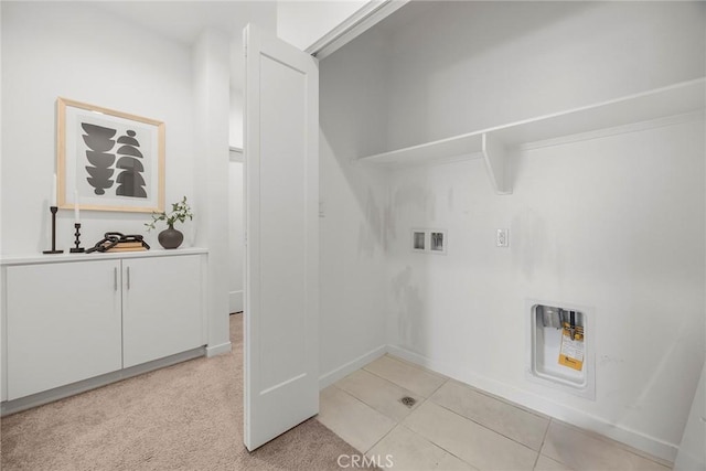 426 W Central Ave, Brea, CA 92821 - laundry area featuring hookup for a washing machine and light tile patterned floors