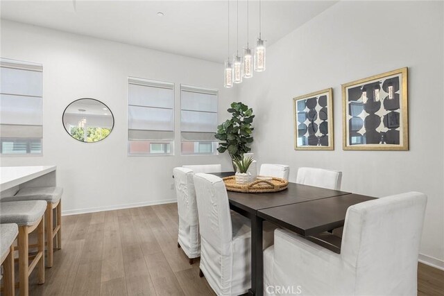 426 W Central Ave, Brea, CA 92821 - dining area featuring wood finished floors and baseboards