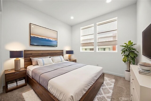 426 W Central Ave, Brea, CA 92821 - bedroom featuring light colored carpet and recessed lighting