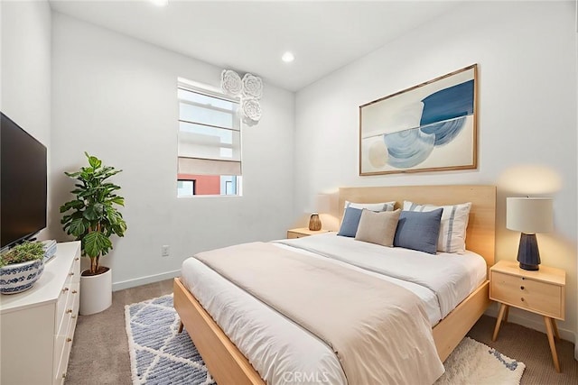 426 W Central Ave, Brea, CA 92821 - bedroom featuring light colored carpet and recessed lighting