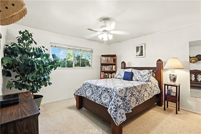 2997 June Ct, Merced, CA 95348 - bedroom with carpet floors and ceiling fan