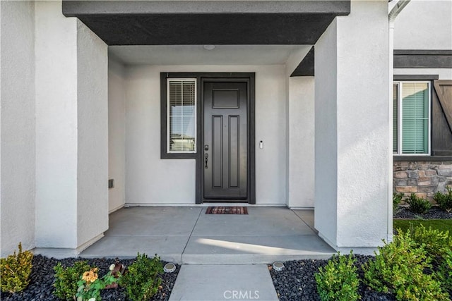 36300 Firelight Cir, Wildomar, CA 92595 - property entrance with stucco siding