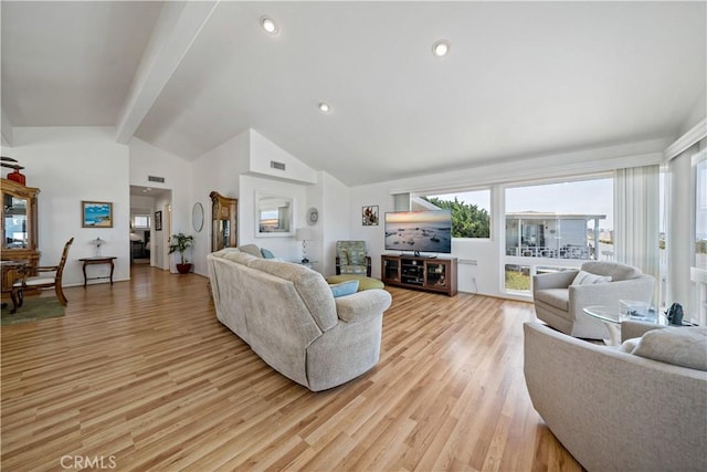 6536 Oceanview Dr Unit T, Carlsbad, CA 92011 - living area with light wood-style flooring, plenty of natural light, and recessed lighting