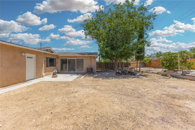 16257 Avalon Ave, Victorville, CA 92395 - fenced backyard with a patio