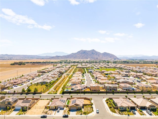 27108 Oncore Dr, Menifee, CA 92585 - aerial view of residential area featuring a mountain backdrop